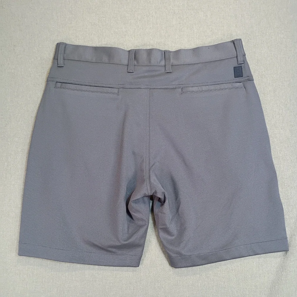 Halsey Sport Breakwater Mens 34 Gray Golf Casual Shorts Stretch Water Resistant